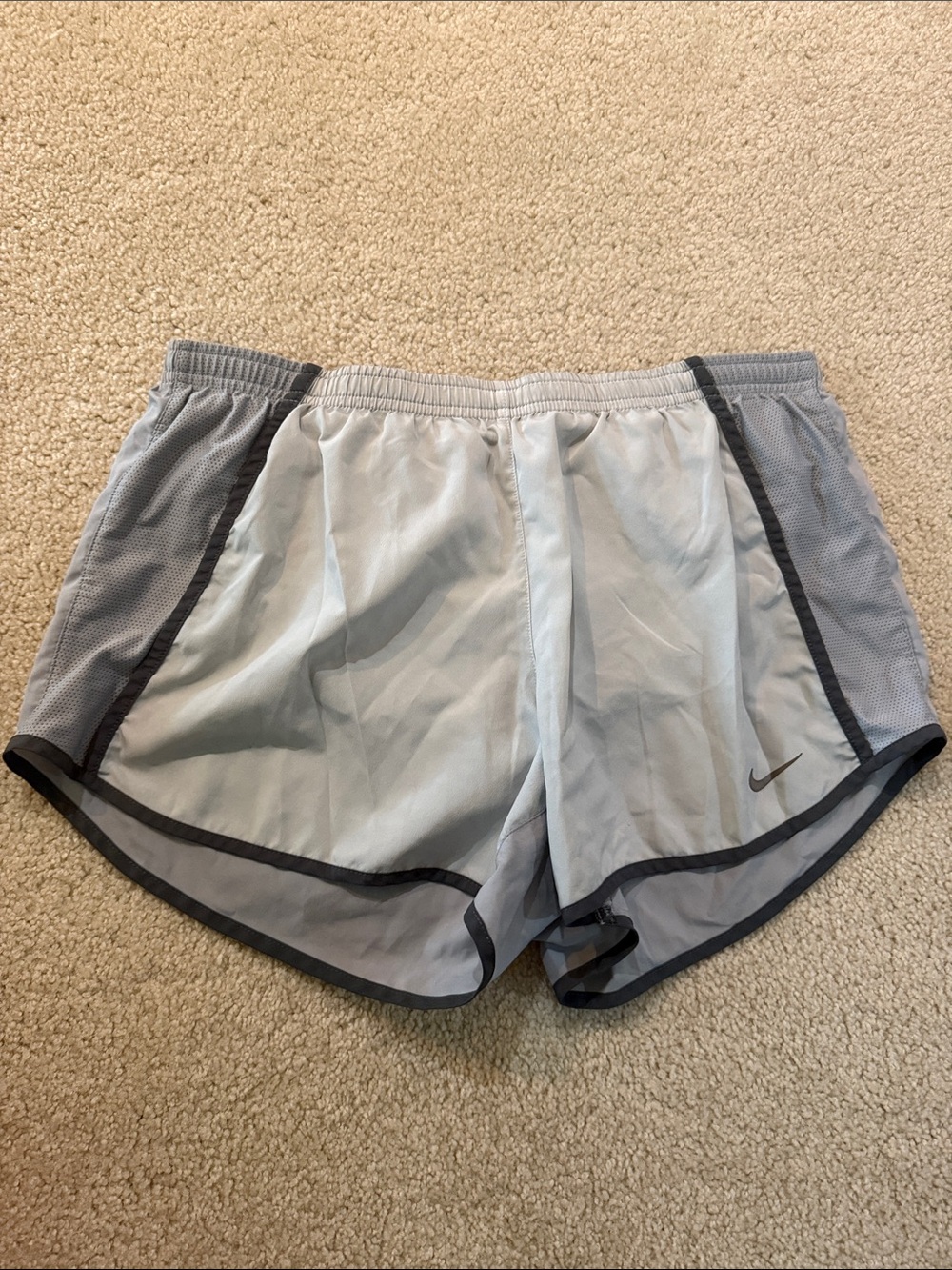 Nike Women’s Light Grey Running Shorts